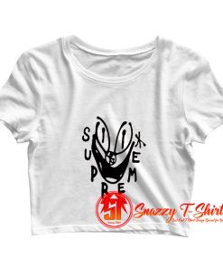 Supreme Parody X Clown Smile Crop Top Shirt
