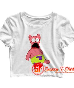 Surprised Star Crop Top Shirt