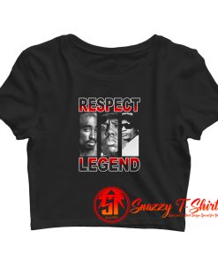 Swag Point Hip Hop Respect Legend Crop Top Shirt