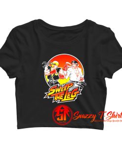Sweep the Leg Crop Top Shirt