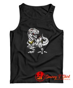 T Rex Dinosaur Robot Tank Top
