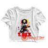 T. Rex Rock Band Crop Top Shirt