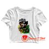 THE SIMPSONS GO FUNKY REGGAE Crop Top Shirt