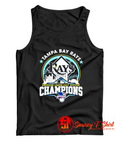 Tampa Bay Rays American League Champions Tank Top