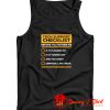 Tech Support Checklist Tank Top