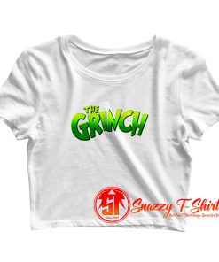 The Grinch Movie Inspired Christmas Crop Top Shirt