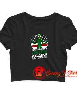 The Gumby For President Crop Top Shirt