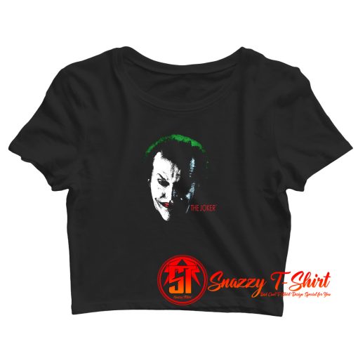 The Joker 1989 Batman Vintage Movie Crop Top Shirt