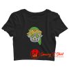 The Legend of Old Skull Crop Top Shirt