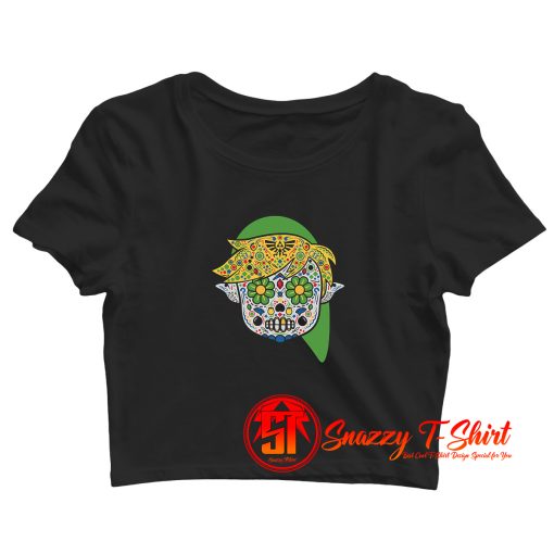 The Legend of Old Skull Crop Top Shirt