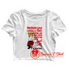 The Little Prince Very Important Quote Crop Top Shirt
