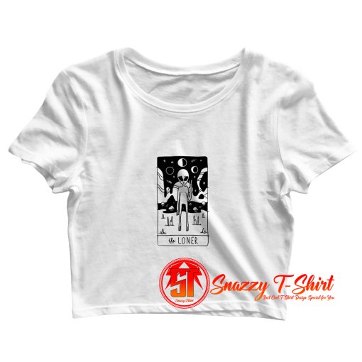 The Loner Alien Crop Top Shirt