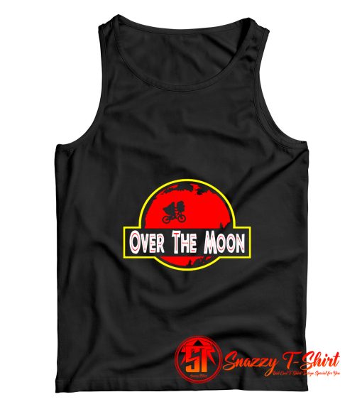 The Moon Jurassic Park Dinosaur Movie Tank Top