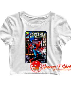 The Sensational SPIDERMAN Crop Top Shirt