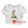 The Simpson Family Crop Top Shirt