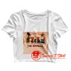 The Simpsons Family Mom Lisa maggie Bart Dad Crop Top Shirt