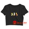 The Simpsons Halloween Lisa Milhouse Bart Simpson Crop Top Shirt