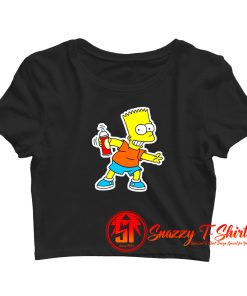 The Simpsons is an American animated Crop Top Shirt