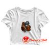 Three Chewbacca moon Crop Top Shirt