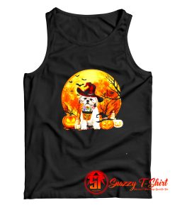 Trick Or Treat Shih Tzu Witch Tank Top