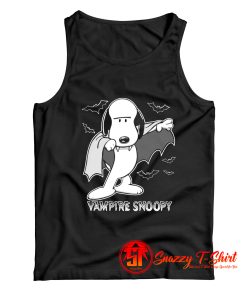 Vampire Snoopy Scary Halloween Night Tank Top