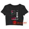 Vintage Graphic Tees Japanese Crop Top Shirt