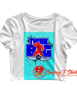 WWE Authentic Big E Big Think Crop Top Shirt