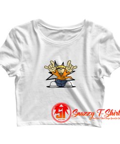 Wallabee Beatles Characters of Kids Next Door Crop Top Shirt