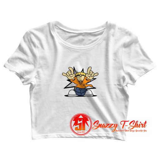 Wallabee Beatles Characters of Kids Next Door Crop Top Shirt
