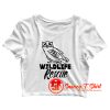 Wildlife Animal Rescue Crop Top Shirt