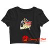 Wwf Rocky The Rock The Peoples Chant Crop Top Shirt