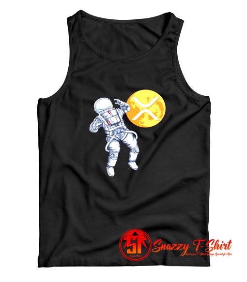 XRP Ripple Astronaut To The Moon Tank Top