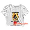 You And Me We Got This Heart Autism Shirt Crop Top Shirt