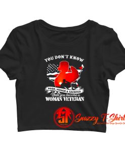You Dont Know Pride Honor Crop Top Shirt