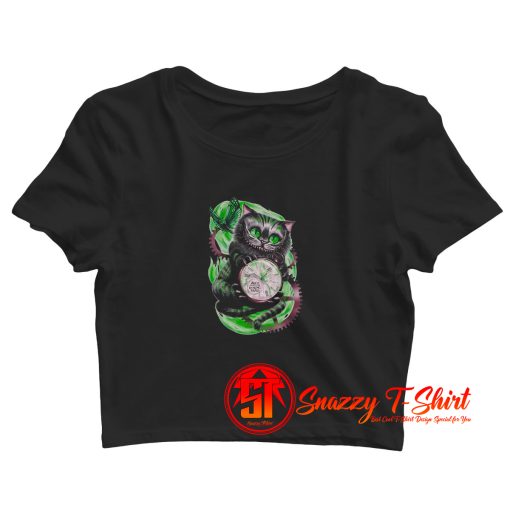 alice through the looking glass Crop Top Shirt