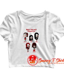 girls power up Crop Top Shirt
