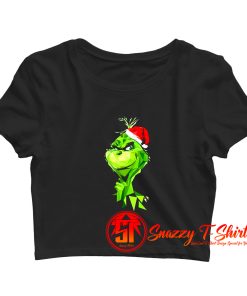 grinch Crop Top Shirt