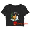 i just want an alpaca for christmas alpaca Crop Top Shirt