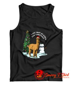 i just want an alpaca for christmas alpaca Tank Top