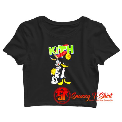 kith space jam Crop Top Shirt