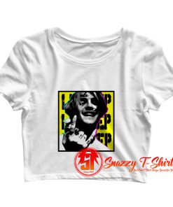 lil peep rapper logo Crop Top Shirt