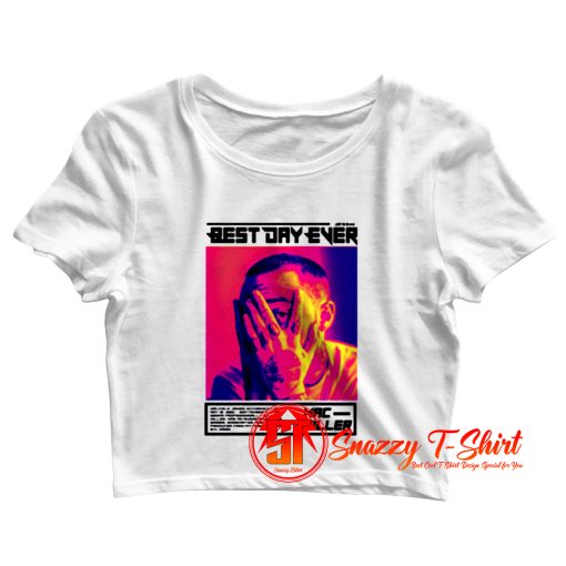 mac millerbest day ever Crop Top Shirt