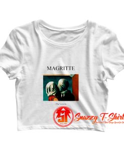 magritte The Lovers Crop Top Shirt