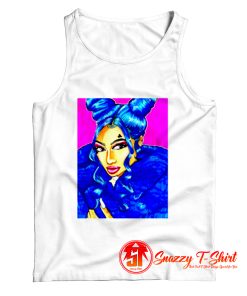 marker art of meg thee stallion Tank Top