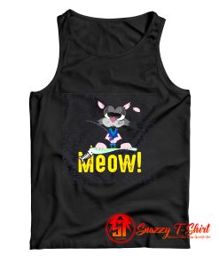 meow cat funny gift for cats lovers Tank Top