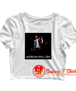 morgan wallen new design music Crop Top Shirt