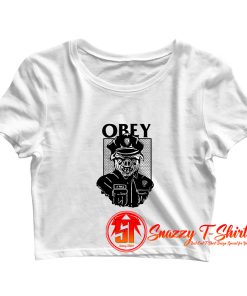 obay pig Crop Top Shirt