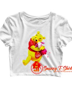 pooh piglet Crop Top Shirt