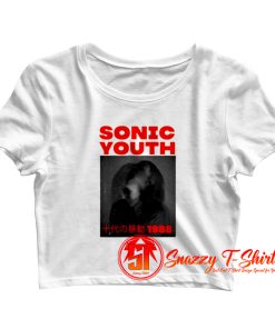 sonic youth teen age riot Crop Top Shirt