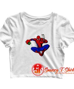 spidercrab Crop Top Shirt